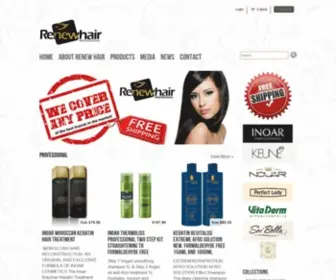 Renewhair.co.uk(Renew Hair Professional Limited) Screenshot