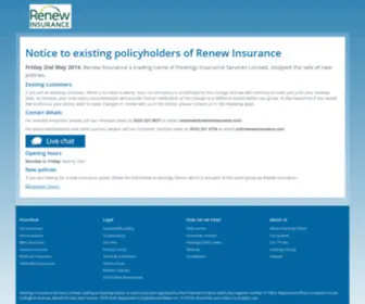 Renewinsurance.com(Renewinsurance) Screenshot