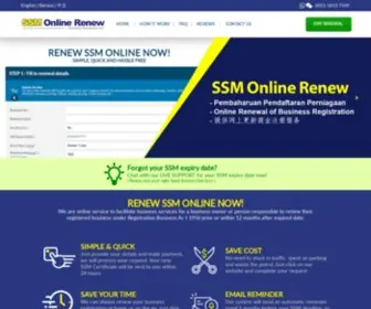 Renewlesen.com(SSM ONLINE RENEW) Screenshot