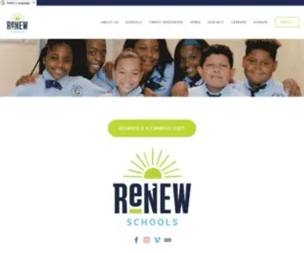 Renewschools.org(ReNEW Schools) Screenshot