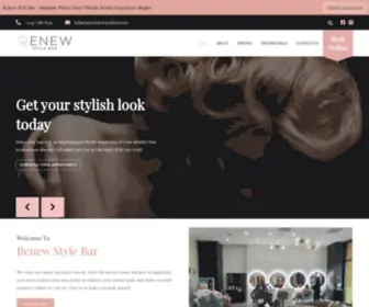 Renewstylebar.com(Renew Stylebar Beauty Salon) Screenshot