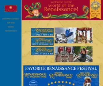 Renfair.com(Renaissance Faire) Screenshot