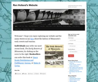 Renholland.com(Ren Holland's Website) Screenshot