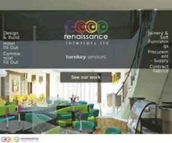 Reninteriors.com(Interior Design Dubai) Screenshot