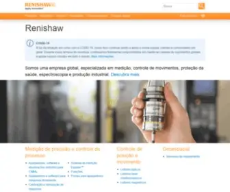 Renishaw.com.br(Aumentando a eficiência na produção e na proteção da saúde) Screenshot