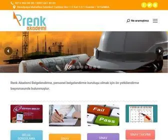 Renkbelgelendirme.com(Renk Belgelendirme) Screenshot