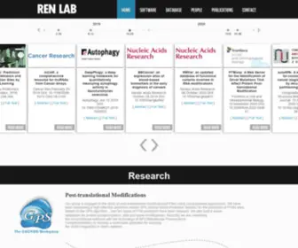 Renlab.org(Ren Lab) Screenshot