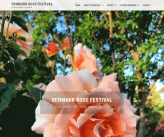 Renmarkroses.com(Australia's Premier Rose Festival) Screenshot