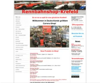 Rennbahnshop-Krefeld.com(Deutschlands) Screenshot