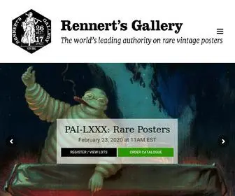 Rennertsgallery.com(Rennert's Gallery) Screenshot