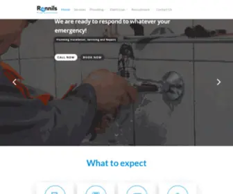 Rennils.co.uk(Local Plumbers London) Screenshot