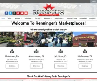Renningers.net(Renningers Promotions) Screenshot