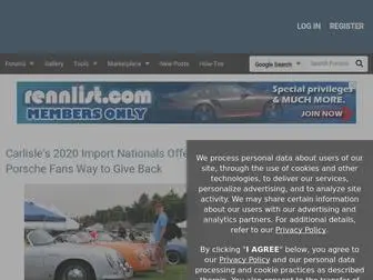 Rennlist.com(The Porsche Enthusiast Site) Screenshot