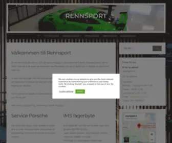 Rennsport.se(Simply, professional, personal) Screenshot