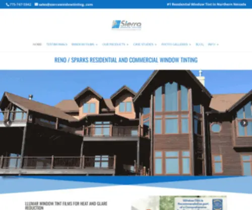 Reno-Window-Tinting.com(Sierra Window Tinting) Screenshot