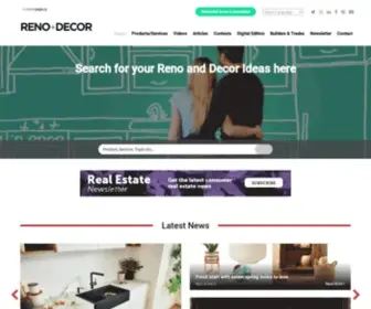 Renoanddecor.com(RENO & Decor) Screenshot