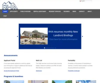 Renoha.org(RENO HOUSING AUTHORITY) Screenshot