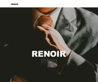 Renoirclothes.com(Renoir Fashion) Screenshot