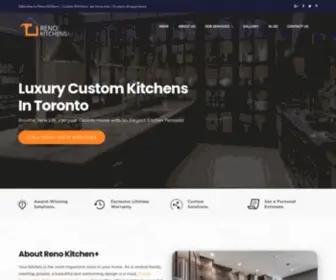 Renokitchenplus.ca(Kitchen Design & Remodeling Company) Screenshot