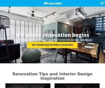 Renonation.sg(Interior Design & Renovation Packages) Screenshot