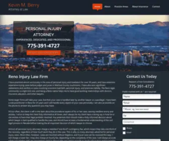 Renopersonalinjurylawyer.com(Reno Personal Injury Lawyer) Screenshot