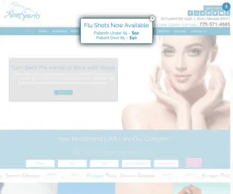 Renosparksmedspa.com(Medical Spa Reno NV) Screenshot