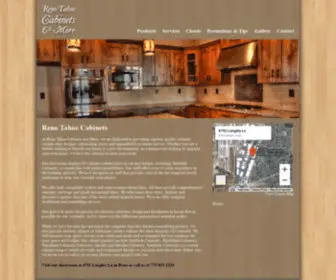 Renotahoecabinets.com(Reno Tahoe Cabinets & More) Screenshot