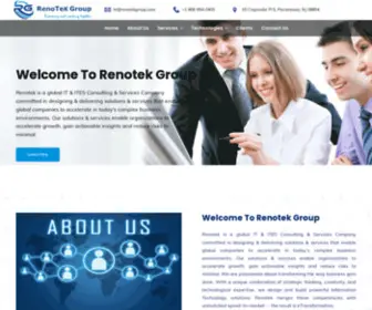 Renotekgroup.com(Reno Tek Group) Screenshot