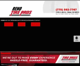 Renotirepros.com(Reno NV Tires & Auto Repair Shop) Screenshot