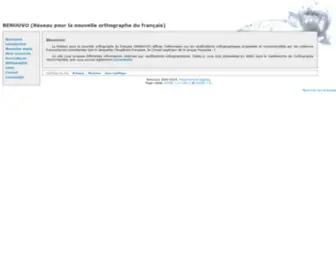 Renouvo.org(Français)) Screenshot