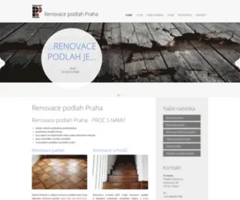 Renovace-Podlah-Praha.cz(Renovace podlah Praha) Screenshot