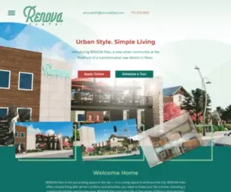 Renovaflats.com(A new housing community coming to Reno) Screenshot