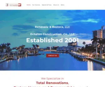 RenovateandreStore.com(Renovate & Restore) Screenshot