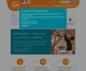 Renovation-Info-Service.gouv.fr(FAIRE) Screenshot