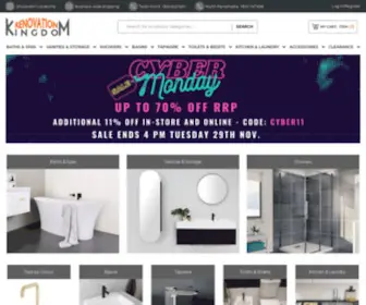 Renovationkingdom.com.au(Bathroom & Kitchen Supplies Sydney) Screenshot