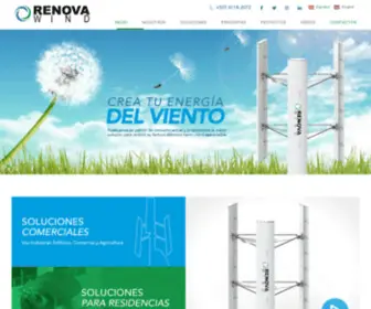 Renovawind.com(RENOVA WIND) Screenshot