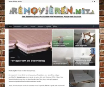 Renovieren.net(Willkommen auf) Screenshot