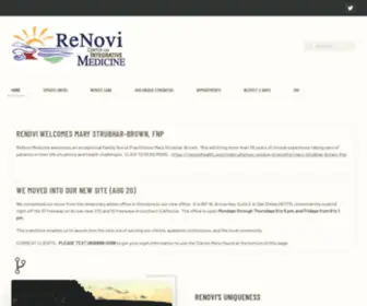 Renovihealth.com(Renovi Medicine) Screenshot