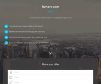 Renovo.com(BrandPortal) Screenshot