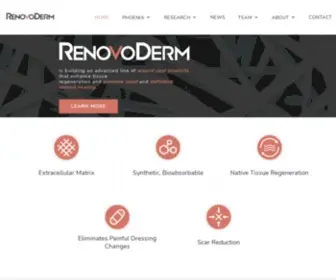 Renovoderm.tech(Phoenix Wound Matrix) Screenshot