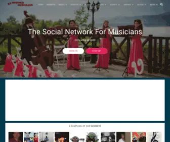 Renownedmusicians.com(This is your site's landing page. Renowned Musicians) Screenshot