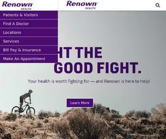 Renown.org(Renown Health) Screenshot