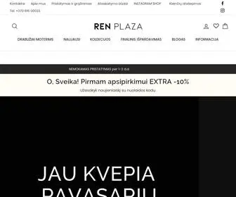 Renplaza.lt(Drabužiai Moterims Internetu) Screenshot