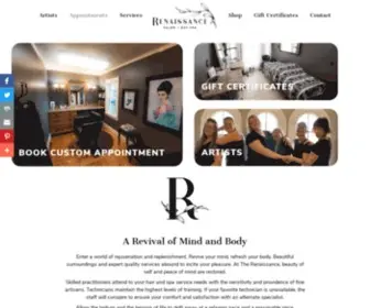 Rensalon.com(Revive your Mind and Body at the Renaissance) Screenshot