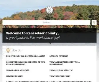 Rensco.com(Rensselaer County) Screenshot