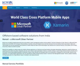Rensoltech.com(Rensol Technologies) Screenshot