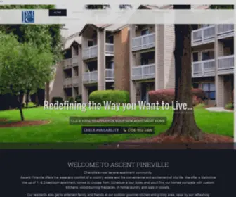 Rent-Ascentpineville.com(Apartments in South Charlotte NC) Screenshot