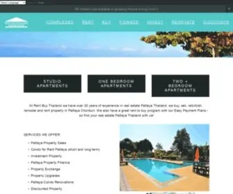 Rent-BUY-Thailand.com(Condo for rent Pattaya property sale Jomtien real estate) Screenshot