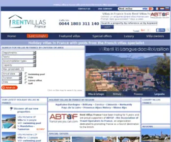 Rent-Villas-France.com(Rent Villas France) Screenshot