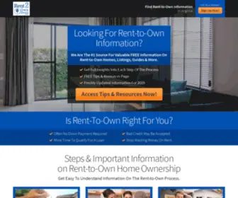 Rent2Owndeals.com(Just another WordPress site) Screenshot